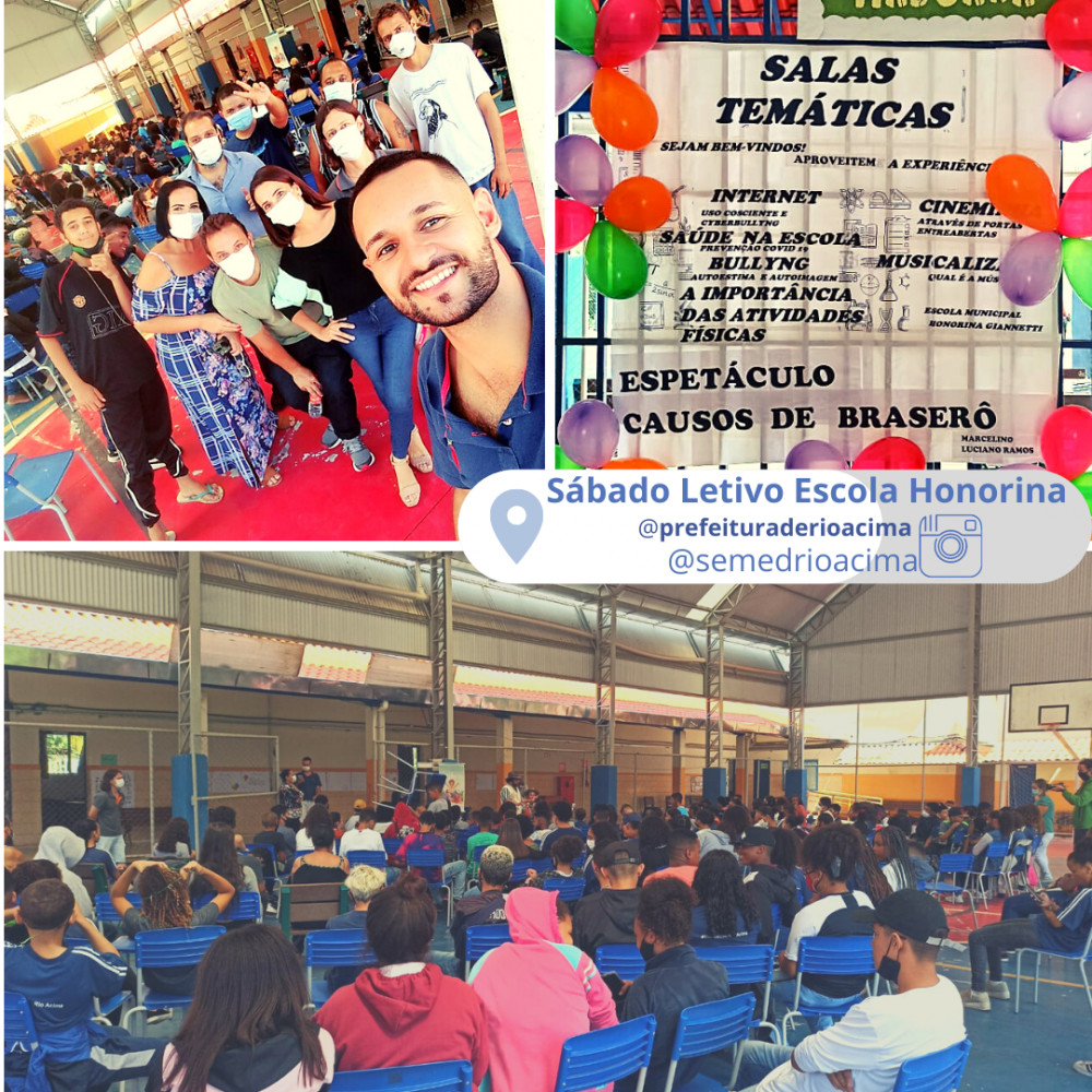 Sábado Letivo celebra educação e cultura