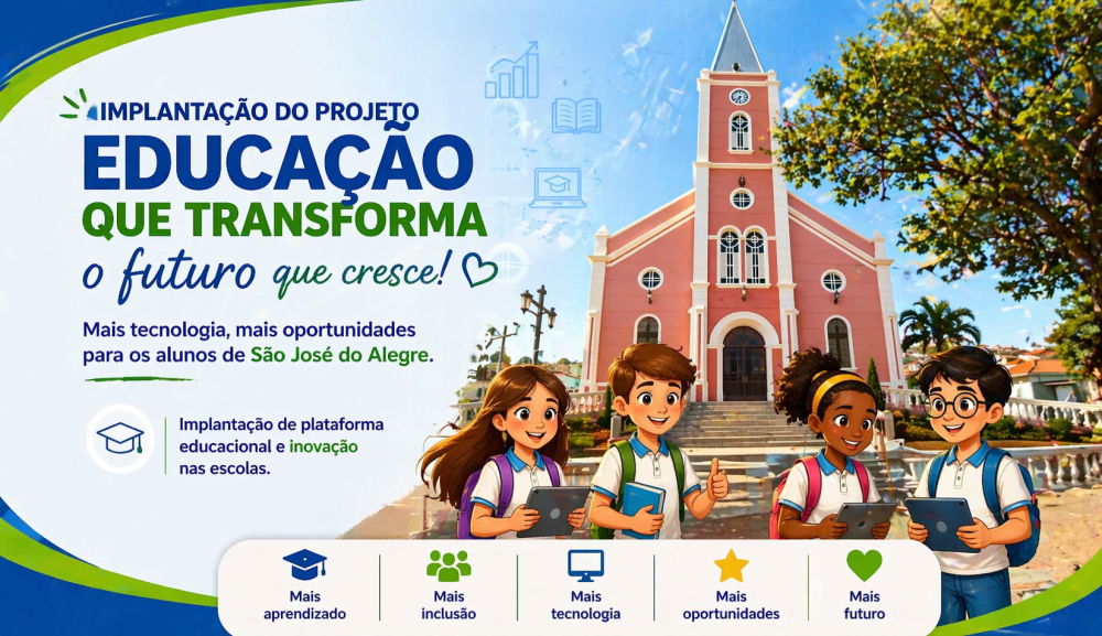 São José do Alegre fortalece a educação com tecnologia, interatividade e inovação nas escolas