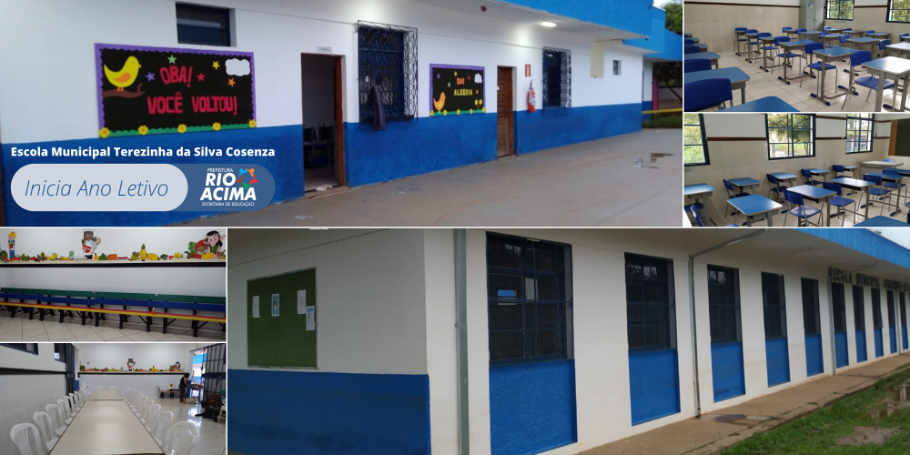 Escola Terezinha inicia Ano Letivo dia 14/02