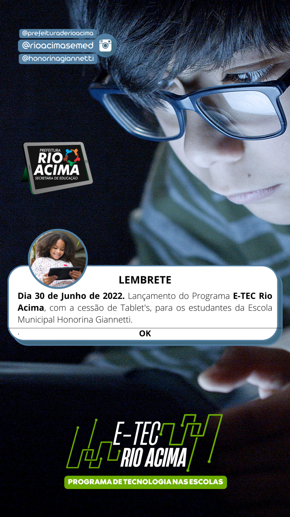 E-TEC Rio Acima (Tecnologia nas Escolas)