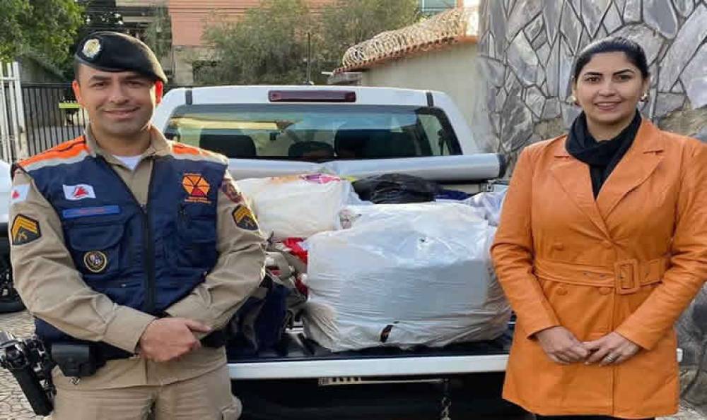 Doe Calor, Receba Amor: Defesa Civil da Polícia Militar é parceira na Campanha do Agasalho 2022