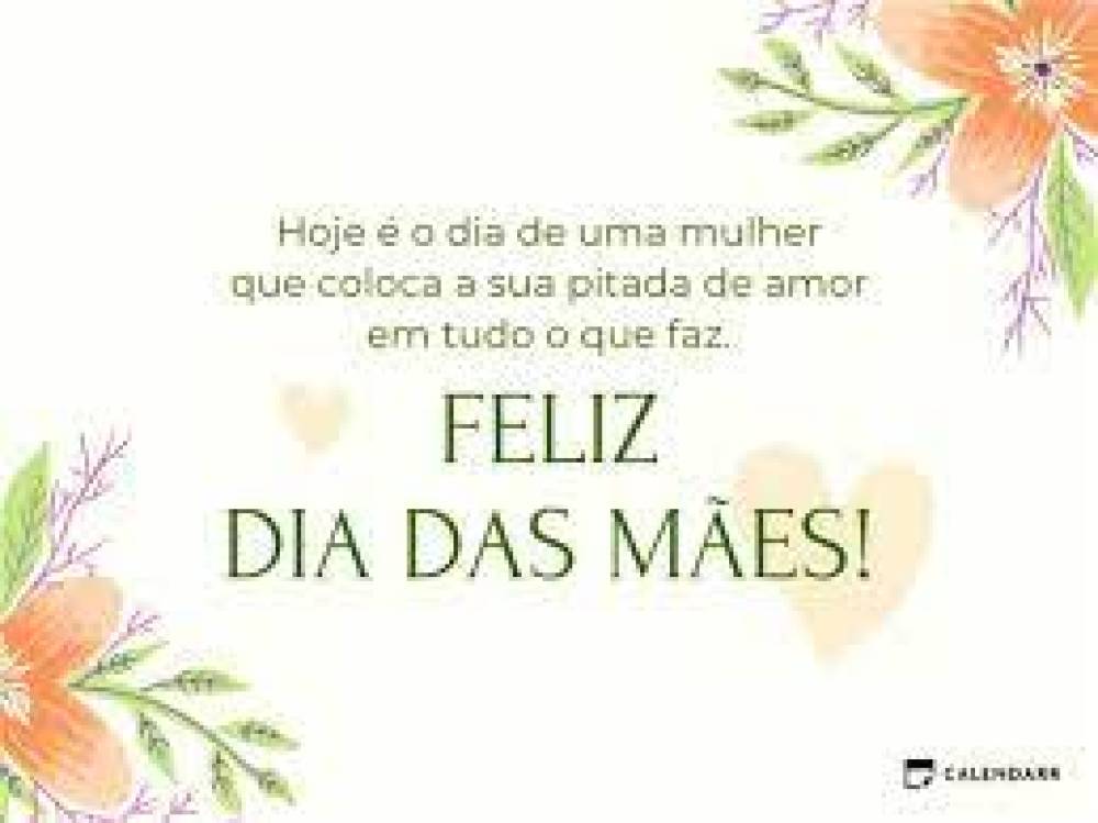 Vídeo de homenagem ao dia das mães