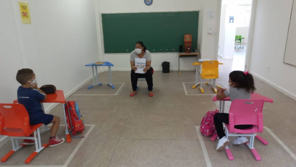 O Retorno da Educação Presencial em Rio Acima